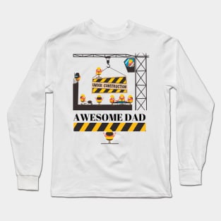 Awesome dad Long Sleeve T-Shirt